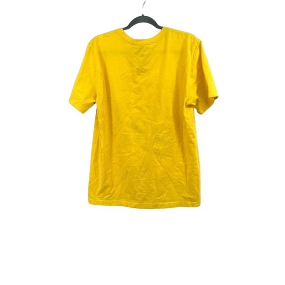 Nike Vintage Style Tee Size Large Womens Yellow Just Do It Logo - Picture 6 of 7